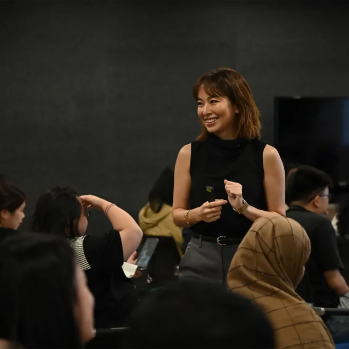 Iriana Halim (Youyi), founder of Inside Out Academy in Singapore and executive presence and presentation coach